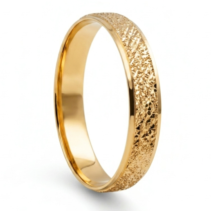 Anillo Compromiso Master 4mm 2gr. Oro 18K