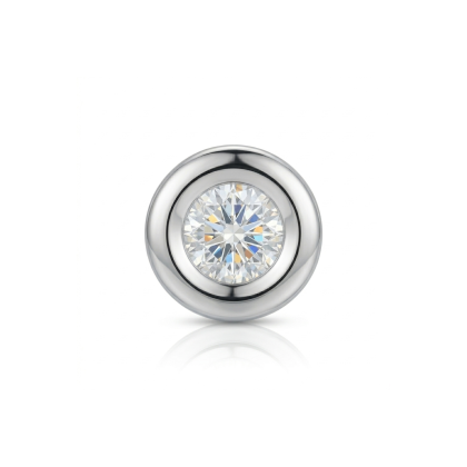 Colgante Punto de Luz 7mm S/Valier Oro Blanco
