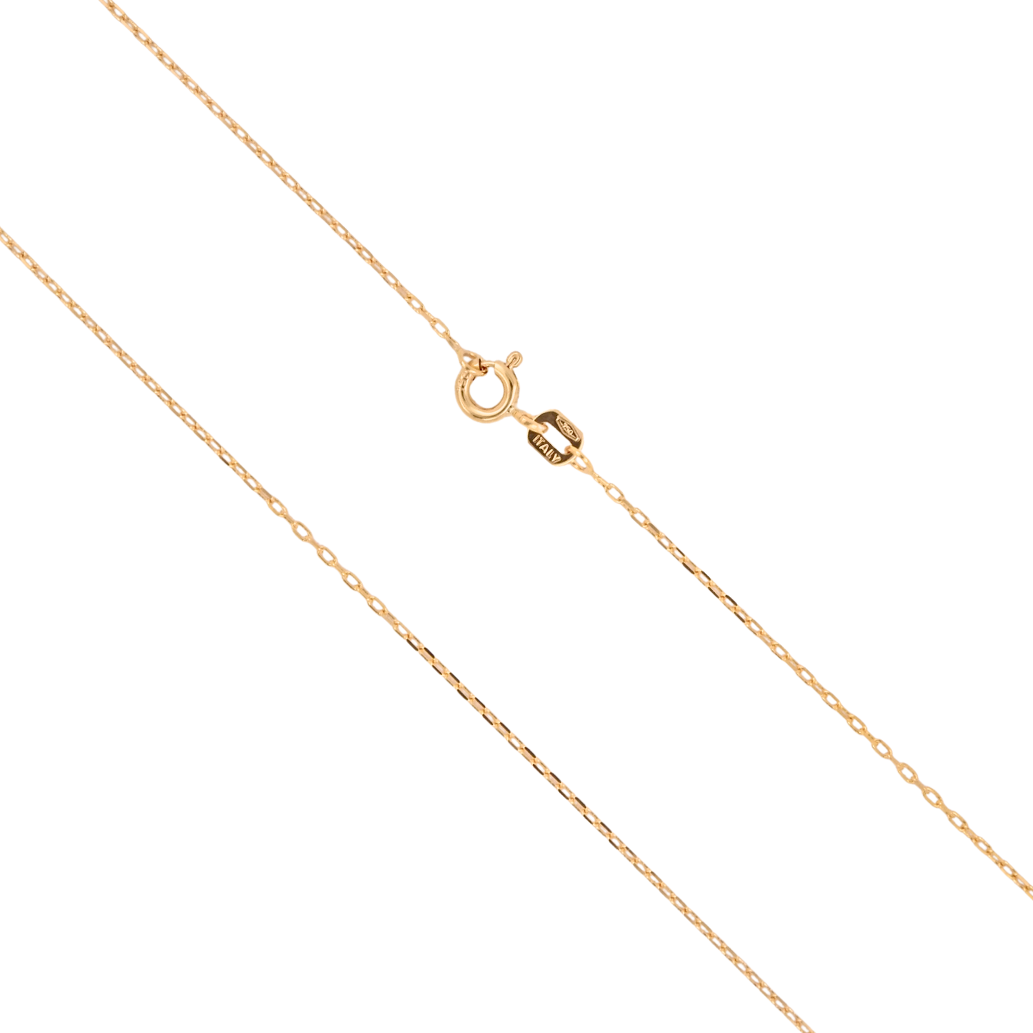 Cadena Limada Oro 18K 60cm - Imagen 2