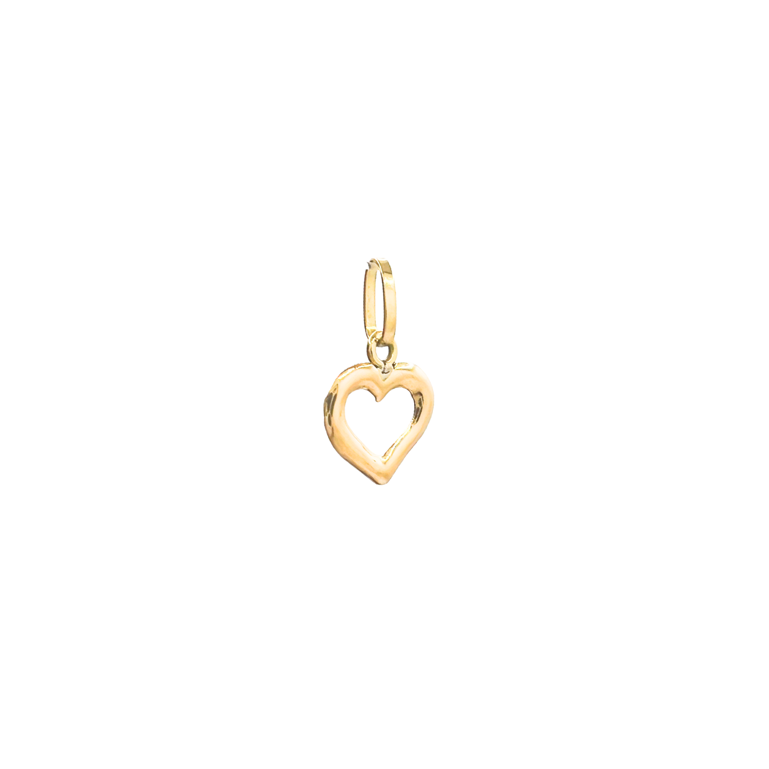 Colgante Corazón Silueta 18K