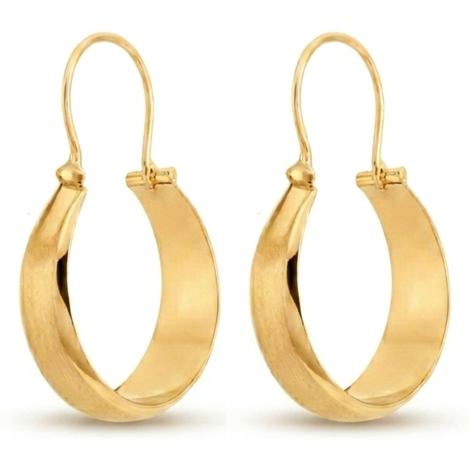 Argolla Bote Gruesa 21mm Oro 18K