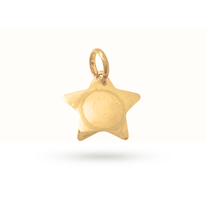 Colgante Estrella Oro18K