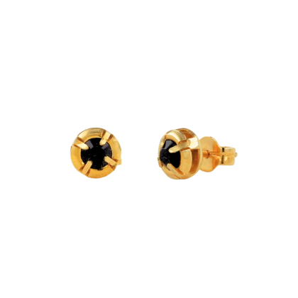 Aros Circón Negro 7mm