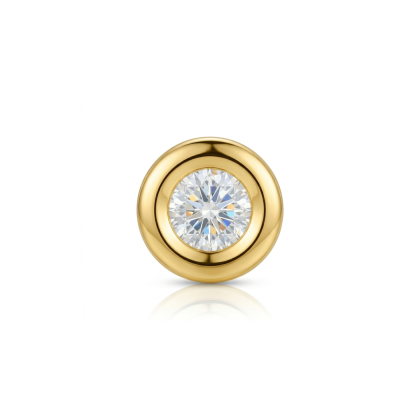 Colgante Punto de Luz 5.5mm S/Valier Oro 18K