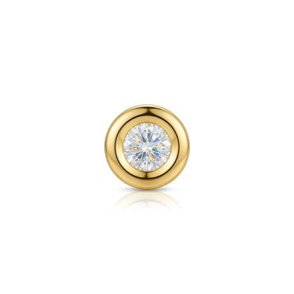 Colgante Punto de Luz 5mm S/Valier Oro 18K