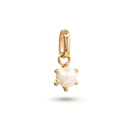 Colgante Pistilo 5mm Oro18K