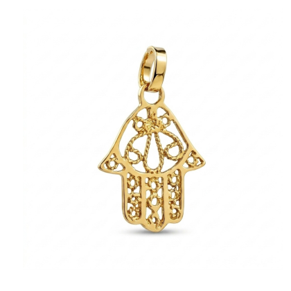 Colgante Mano de Fatima Oro18K