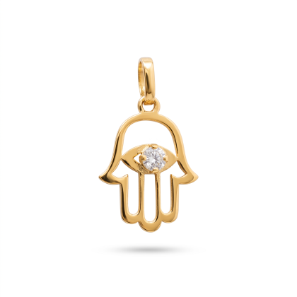 Colgante Mano de Fatima Oro18K