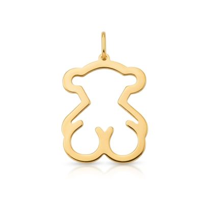 Colgante Osito Grande Oro18K