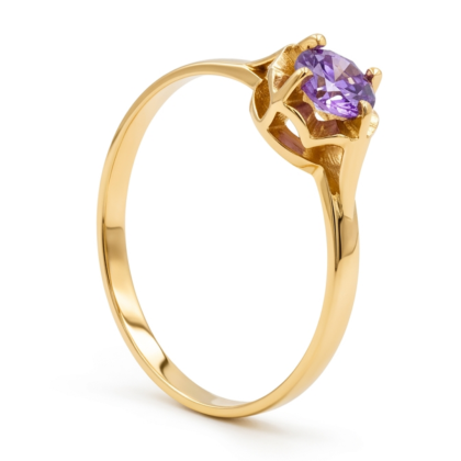 Anillo Chatón Oro 18k