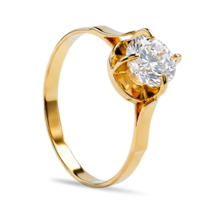Anillo Chatón Oro 18k