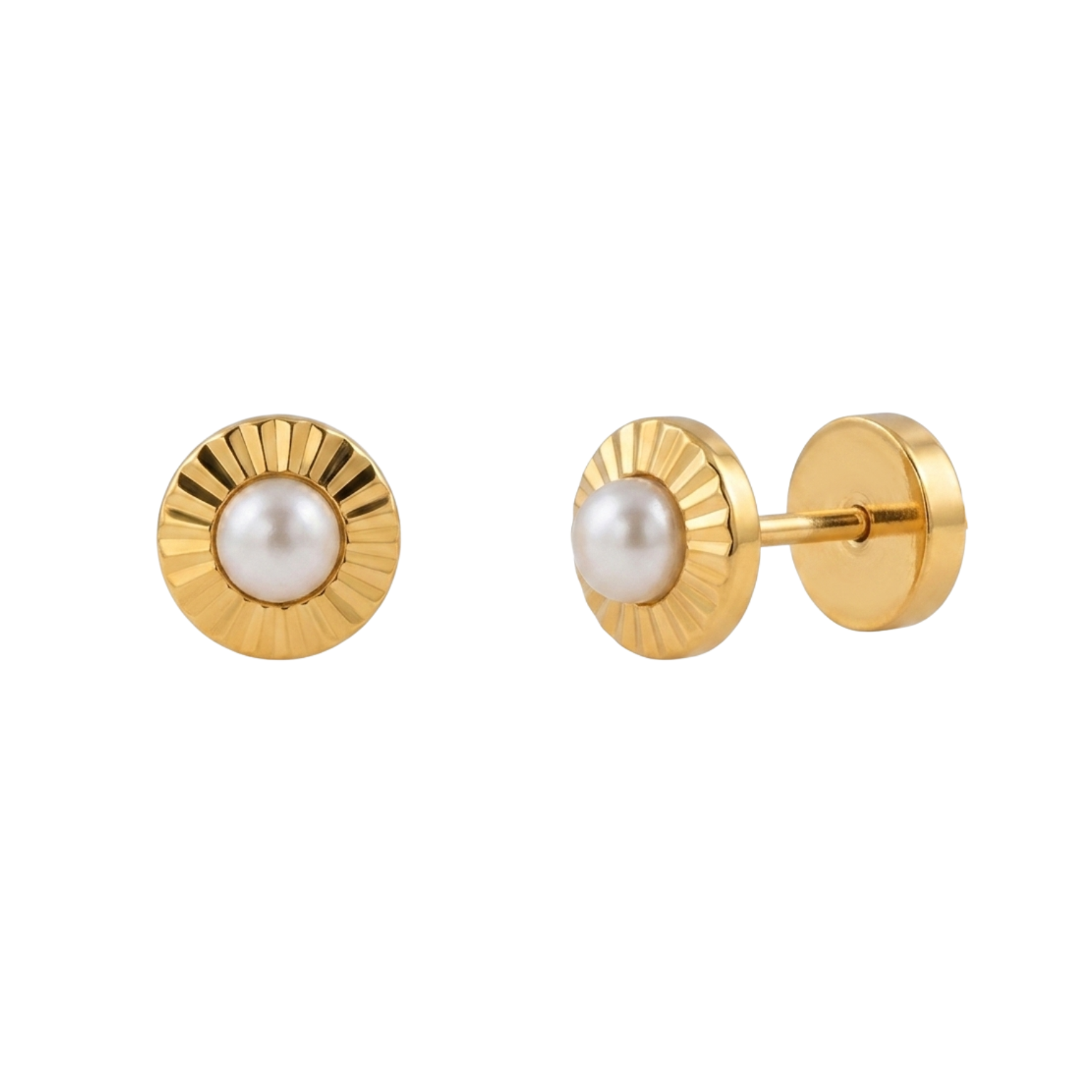 Aro Abridor Tic Perla Oro 18K