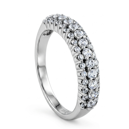 Anillo Cintillo Rodinado