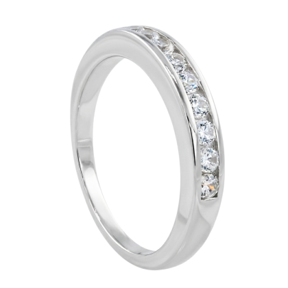 Anillo Cintillo Rodinado
