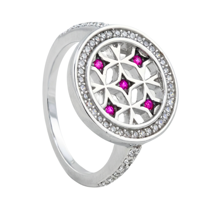 Anillo Redondo Rodinado