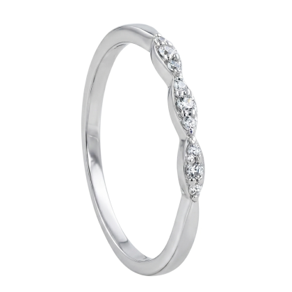 Anillo Cintillo Rodinado