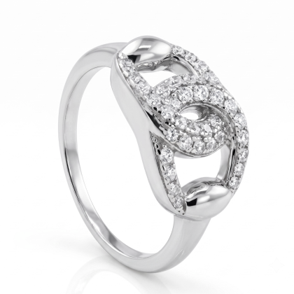 Anillo Diseño Rodinado