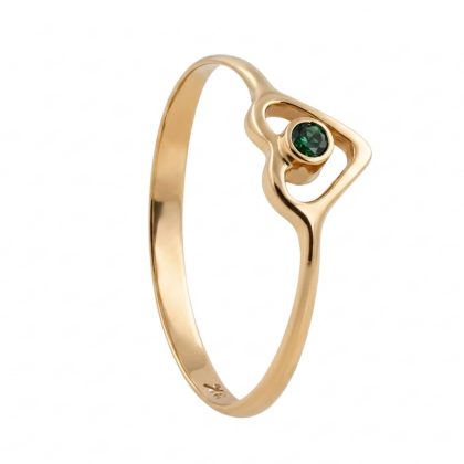 Anillo Corazón Oro 18K