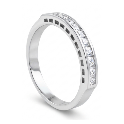 Anillo Cintillo Rodinado